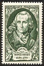 Timbre: Charles de Secondat de MONTESQUIEU
