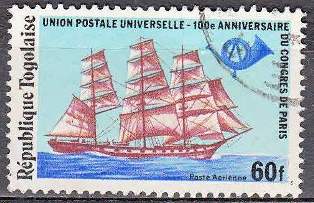 Timbre: 100 ans congr&egrave;s UPU