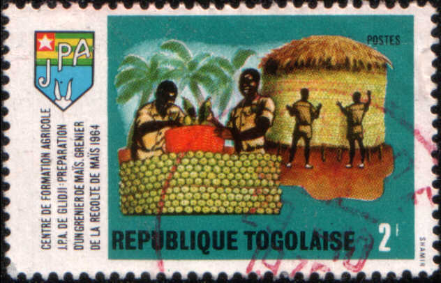 Timbre: Centre de formation agricole J.P.A. de Glidi