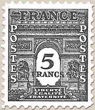 Timbre: Arc de Triomphe de l'Etoile