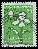 Timbre: La vie, le soleil et fleur