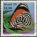 Timbre: Diaethria clymena janeira
