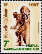 Timbre: 7&deg; Festival des arts du Pacifique Sud