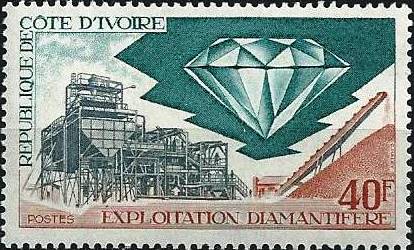 Timbre: Exploitation diamantif&egrave;re
