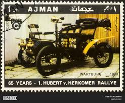 Timbre: Voiture de Collection -  Wartburg 1898