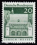 Timbre: Porche du monast&egrave;re de Lorsch (Hesse)
