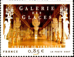 Timbre: Galerie des glaces ch&acirc;teau de Versailles