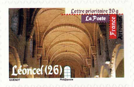 Timbre: Art Roman - L&eacute;oncel (adh&eacute;sif PRO)