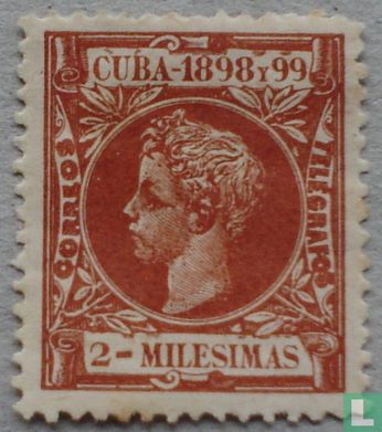 Timbre: Roi Alphonse XIII