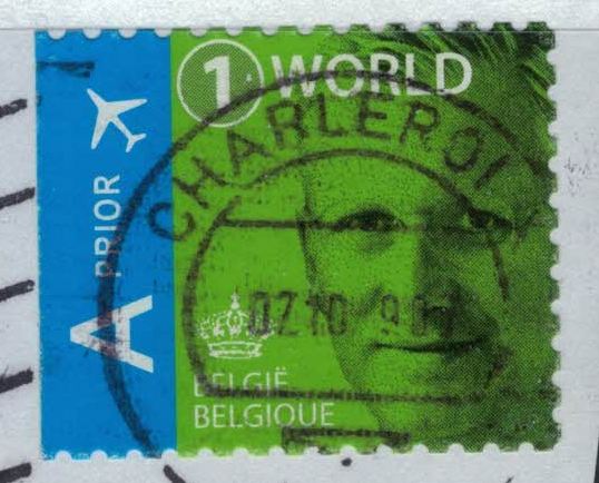Timbre: Roi Philippe, Monde, 