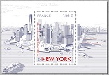 Timbre: 500 ans de la d&eacute;couverte de New-York