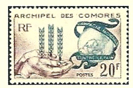 Timbre: Campagne mondiale contre la faim