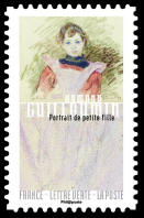 Timbre: Portrait de petite fille