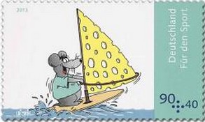 Timbre: Pour le sport : surf