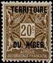Timbre: Timbre taxe du Haut-S&eacute;n&eacute;gal et Niger