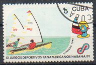Timbre: XI jeux panam&eacute;ricains, yachting