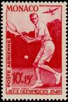 Timbre: Jeux olympiques : Tennis