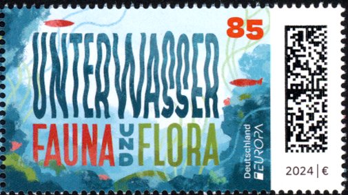 Timbre: Europa - Faune et flore sous-marine