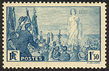 Timbre: pour la paix