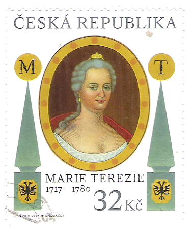 Timbre: Marie Th&eacute;r&egrave;se d'Autriche