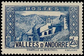 Timbre: Vall&eacute;e d'Andorre