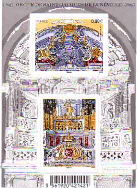 Timbre: Orgue de Saint-Jacques de Lun&eacute;ville.