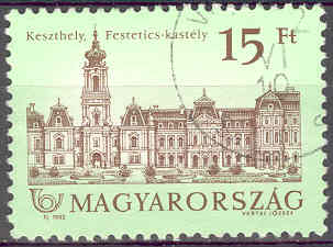 Timbre: Ch&acirc;teau Festetics &agrave; Keszthely