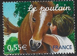 Timbre: Le poulain