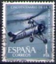 Timbre: Cinquantenaire de l'aviation espagnole