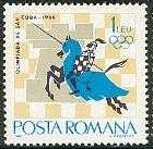 Timbre: Olympiades d'&eacute;checs