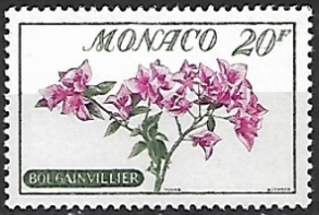 Timbre: Fleurs - Bougainvillier