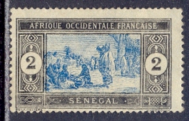 Timbre: March&eacute; indig&egrave;ne