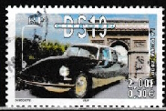 Timbre: Voitures anciennes : Citr&ouml;en DS19