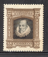 Timbre: Miguel Cervantes
