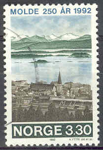 Timbre: Vue de Molde