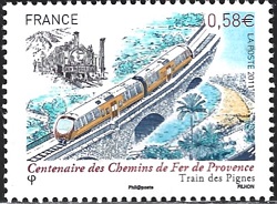 Timbre: Train des Pignes
