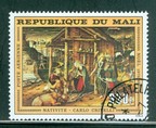 Timbre: Nativit&eacute;, par Carlo Crivelli