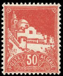 Timbre: Mosqu&eacute;e de la p&ecirc;cherie  &agrave; Alger