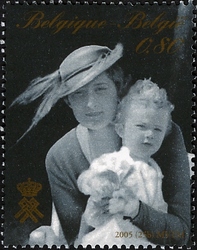 Timbre:  La reine Astrid