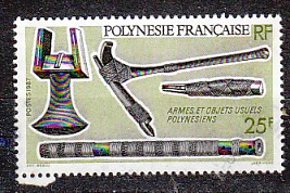 Timbre:  Gouges, herminette