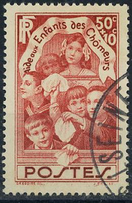 Timbre: Pour les enfants de ch&ocirc;meurs