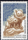 Timbre: Civilisation des Arawaks (Guadeloupe)