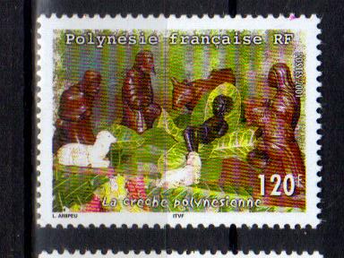 Timbre: Cr&egrave;che polyn&eacute;sienne