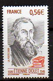 Timbre: Etienne Dolet