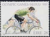 Timbre: Jeux olympiques de Séoul - cyclisme 