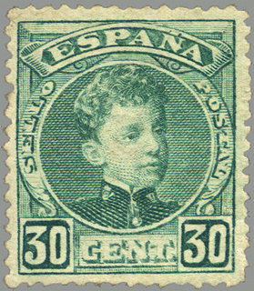 Timbre: Alphonse XIII