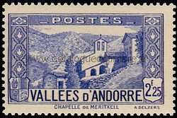 Timbre: Chapelle de Meritxell