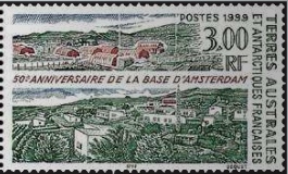 Timbre: 50 ans base Amsterdam