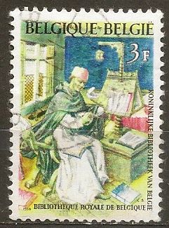 Timbre: Biblioth&egrave;que Royale de Belgique