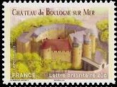 Timbre: Ch&acirc;teau de Boulogne sur Mer